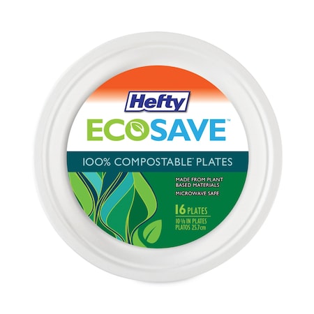Hefty Plates, Paper, Dinnerware, 6-3/4", PK30 RFP D77300PK